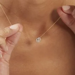 Histoire D'Or Collier Rosangela Or Bicolore Diamant Blanc -Boucles d'oreilles Bracelet Soldes B3CF2DW234 model1