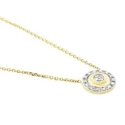 Histoire D'Or Collier Rosangela Or Bicolore Diamant Blanc -Boucles d'oreilles Bracelet Soldes B3CF2DW234 view1