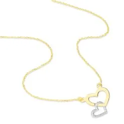 Histoire D'Or Collier Malena Or Bicolore -Boucles d'oreilles Bracelet Soldes B3CF2W0392 view1