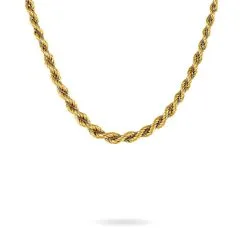 Histoire D'Or Collier Jerry Danilo Maille Corde Et Venitienne Or Bicolore