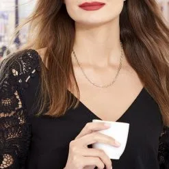 Histoire D'Or Collier Mallia Maille Grain De Café Or Tricolore -Boucles d'oreilles Bracelet Soldes B3CF3W0320 model0 1