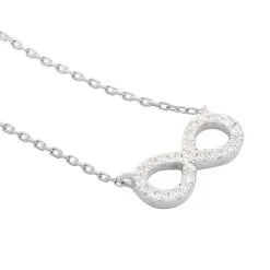 Histoire D'Or Collier Infini Empierre Or Blanc Diamant -Boucles d'oreilles Bracelet Soldes B3CFBDW355 view1