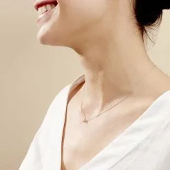 Histoire D'Or Collier Victoria Or Blanc Diamant 8 Histoire D'Or Collier Victoria Or Blanc Diamant -Boucles d'oreilles Bracelet Soldes B3CFBDW373 model0