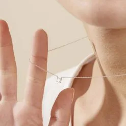 Histoire D'Or Collier Victoria Or Blanc Diamant 9 Histoire D'Or Collier Victoria Or Blanc Diamant -Boucles d'oreilles Bracelet Soldes B3CFBDW373 model1