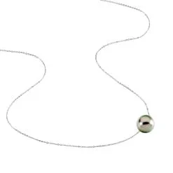 Histoire D'Or Collier Sissy Or Blanc Perle De Culture De Tahiti -Boucles d'oreilles Bracelet Soldes B3CFBHH068 view1