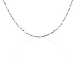 Histoire D'Or Collier Ivy Maille Haricot Or Blanc -Boucles d'oreilles Bracelet Soldes B3CFBW0345 view1