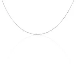 Histoire D'Or Chaîne Igoa Maille Forçat Diamantee Or Blanc -Boucles d'oreilles Bracelet Soldes B3CFBW0365 view1 1