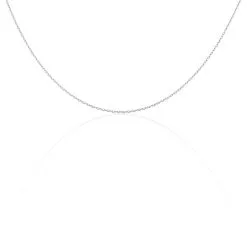 Histoire D'Or Chaîne Igoa Maille Forçat Diamantee Or Blanc -Boucles d'oreilles Bracelet Soldes B3CFBW0365 view1