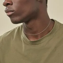 Histoire D'Or Chaîne Ilan Maille Forçat Ronde Or Blanc -Boucles d'oreilles Bracelet Soldes B3CFBW0366 model1