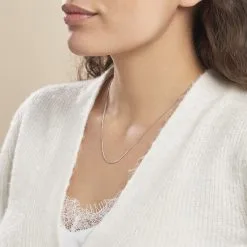 Histoire D'Or Chaîne Imad Maille Gourmette Or Blanc -Boucles d'oreilles Bracelet Soldes B3CFBW0368 model0