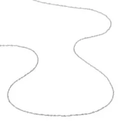 Histoire D'Or Chaîne Imanie Maille Singapour Or Blanc -Boucles d'oreilles Bracelet Soldes B3CFBW0385 view2