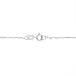 Histoire D'Or Chaîne Imanie Maille Singapour Or Blanc -Boucles d'oreilles Bracelet Soldes B3CFBW0385 view3