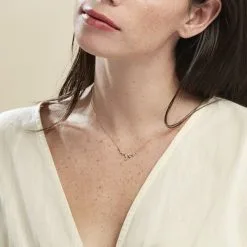 Histoire D'Or Collier Rivière Or Blanc Zella Oxydes De Zirconium -Boucles d'oreilles Bracelet Soldes B3CFBZW535 model1