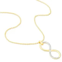 Histoire D'Or Collier Infino Or Jaune Diamant -Boucles d'oreilles Bracelet Soldes B3CFJDW263 view1
