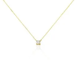 Histoire D'Or Collier Or Jaune Victoria Diamant