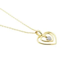 Histoire D'Or Collier Or Jaune Aleta Diamants -Boucles d'oreilles Bracelet Soldes B3CFJDW792 view1