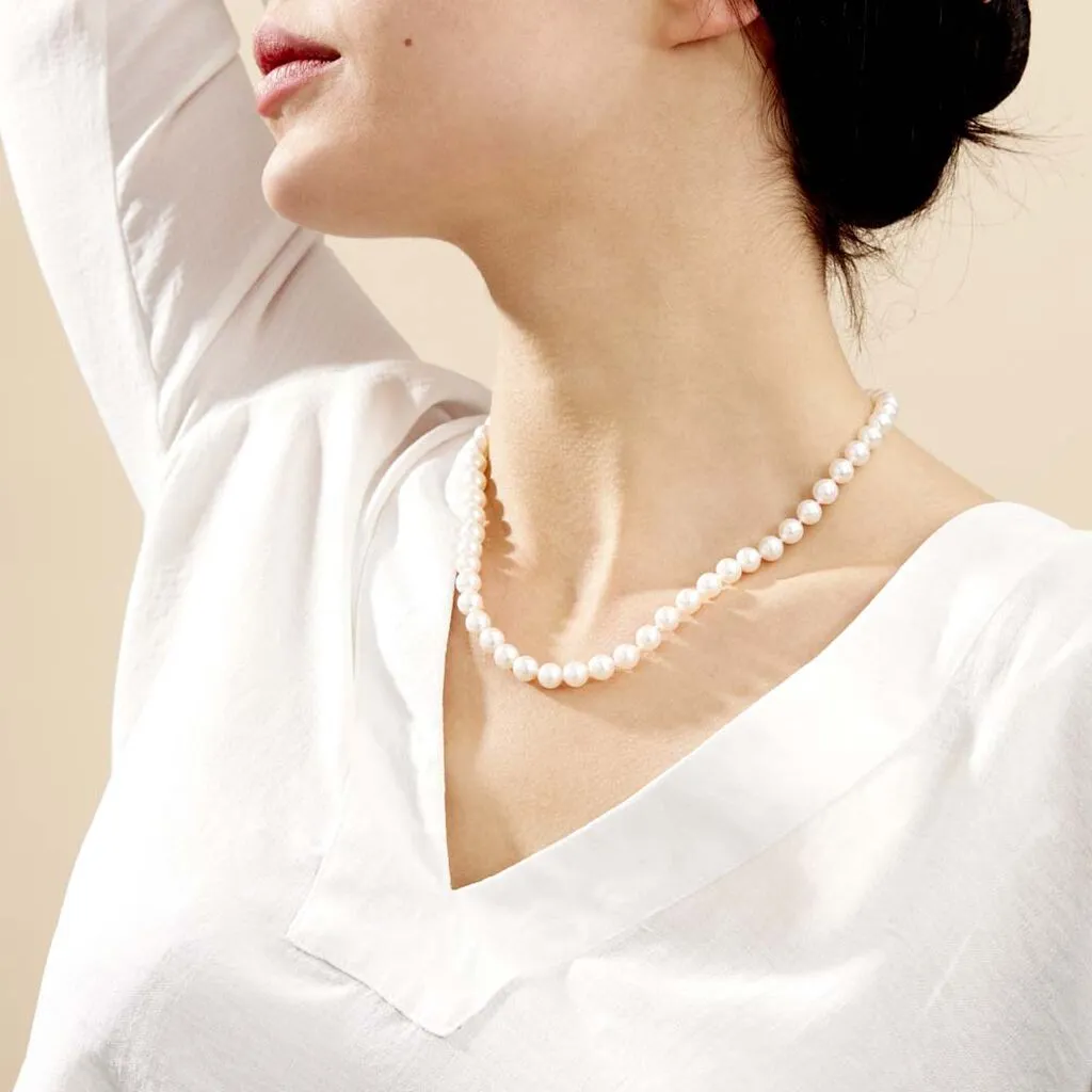 Histoire D'Or Collier Ghisele Or Jaune Perle De Culture D'akoya 6 Histoire D'Or Collier Ghisele Or Jaune Perle De Culture D'akoya – Image 4