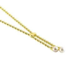 Histoire D'Or Chaîne Hatsu Or Jaune Perle De Culture -Boucles d'oreilles Bracelet Soldes B3CFJU2305 view1