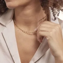 Histoire D'Or Collier Maille Dami Or Jaune -Boucles d'oreilles Bracelet Soldes B3CFJW00FW model0 1