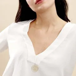 Histoire D'Or Collier Rosace Or Jaune -Boucles d'oreilles Bracelet Soldes B3CFJW0498 model0