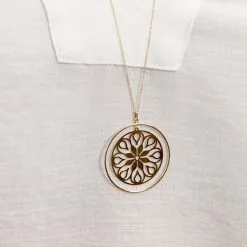 Histoire D'Or Collier Rosace Or Jaune -Boucles d'oreilles Bracelet Soldes B3CFJW0498 model1