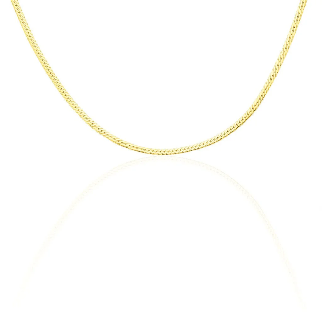 Histoire D'Or Collier Doline Maille Anglaise Or Jaune 4 Histoire D'Or Collier Doline Maille Anglaise Or Jaune – Image 2