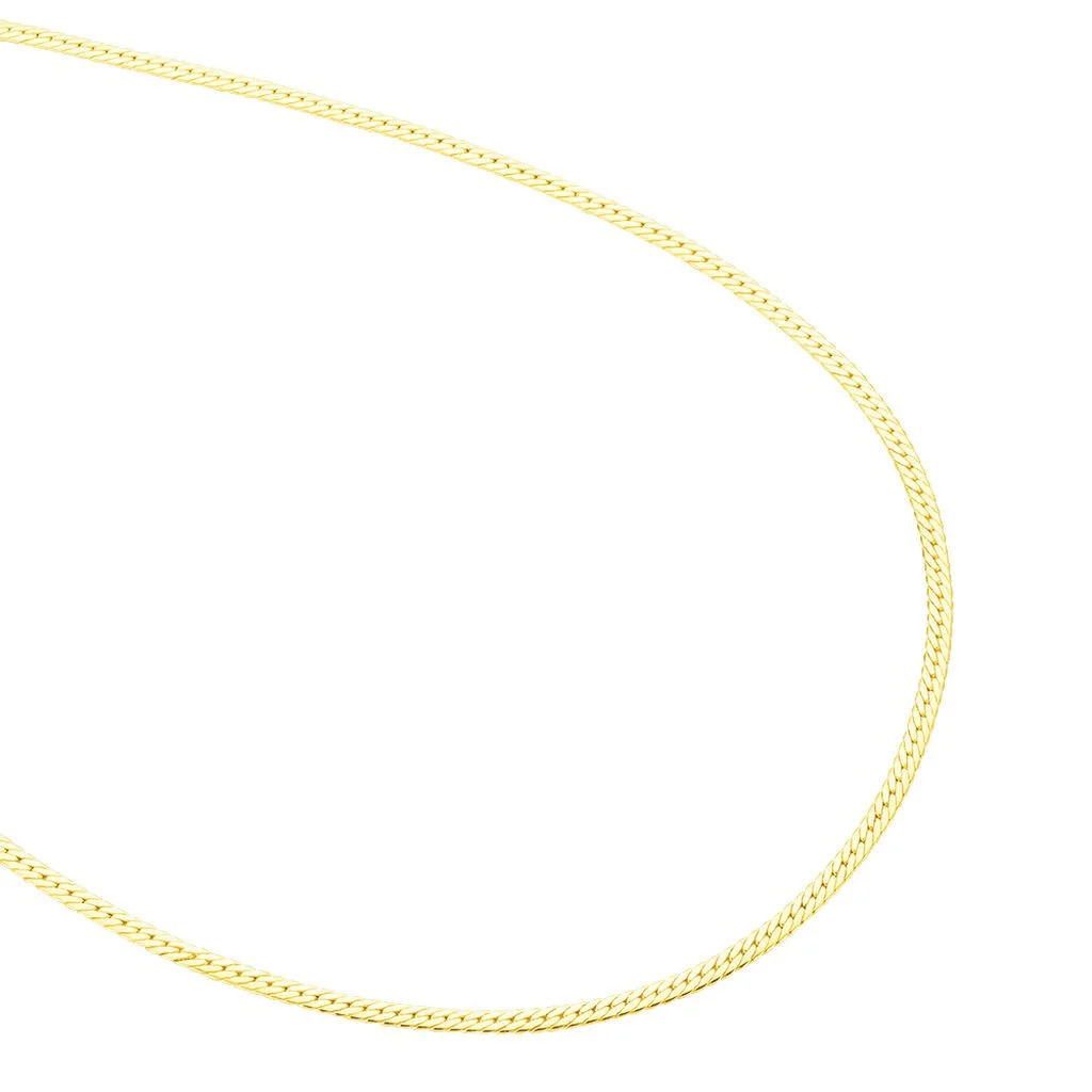 Histoire D'Or Collier Doline Maille Anglaise Or Jaune 5 Histoire D'Or Collier Doline Maille Anglaise Or Jaune – Image 3