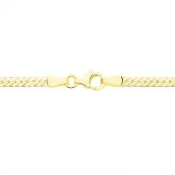 Histoire D'Or Collier Doline Maille Anglaise Or Jaune 11 Histoire D'Or Collier Doline Maille Anglaise Or Jaune -Boucles d'oreilles Bracelet Soldes B3CFJW0565 view3