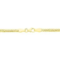 Histoire D'Or Collier Ivria Danilo Maille Anglaise Or Jaune -Boucles d'oreilles Bracelet Soldes B3CFJW0568 view3 1