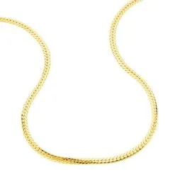 Histoire D'Or Collier Laiynaae Maille Anglaise Or Jaune -Boucles d'oreilles Bracelet Soldes B3CFJW0571 view2