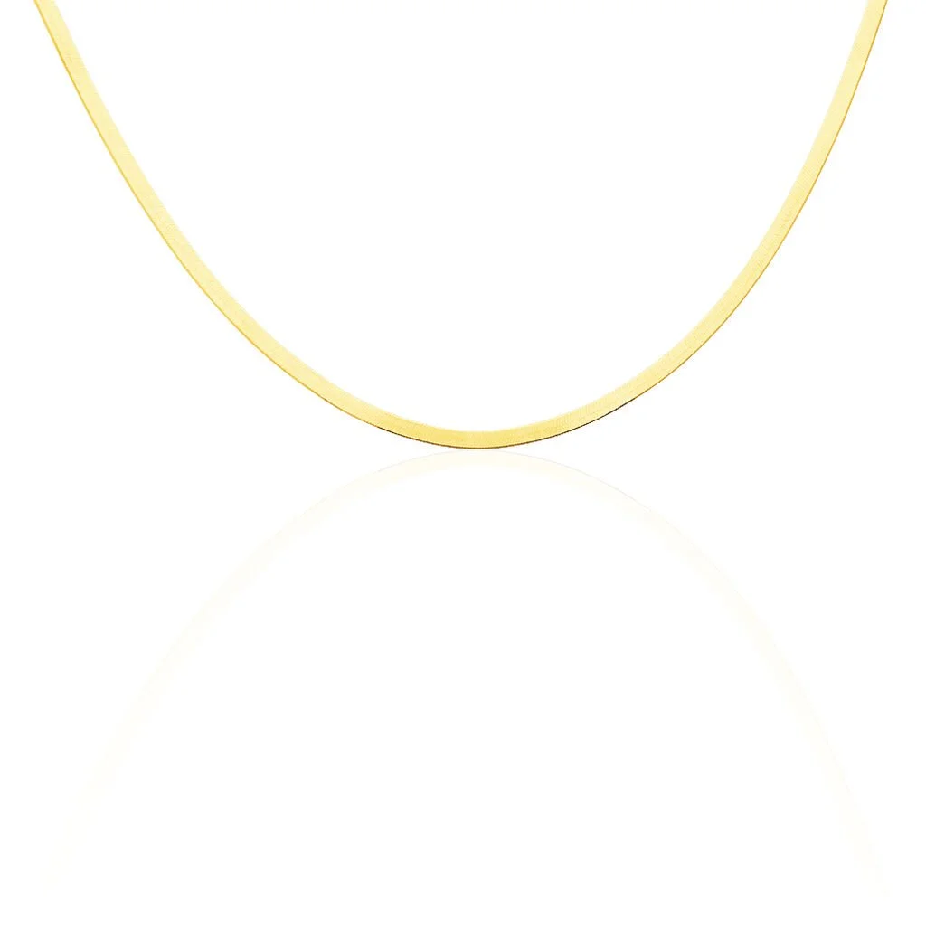 Histoire D'Or Collier Droit Lisse Or Jaune 4 Histoire D'Or Collier Droit Lisse Or Jaune – Image 2