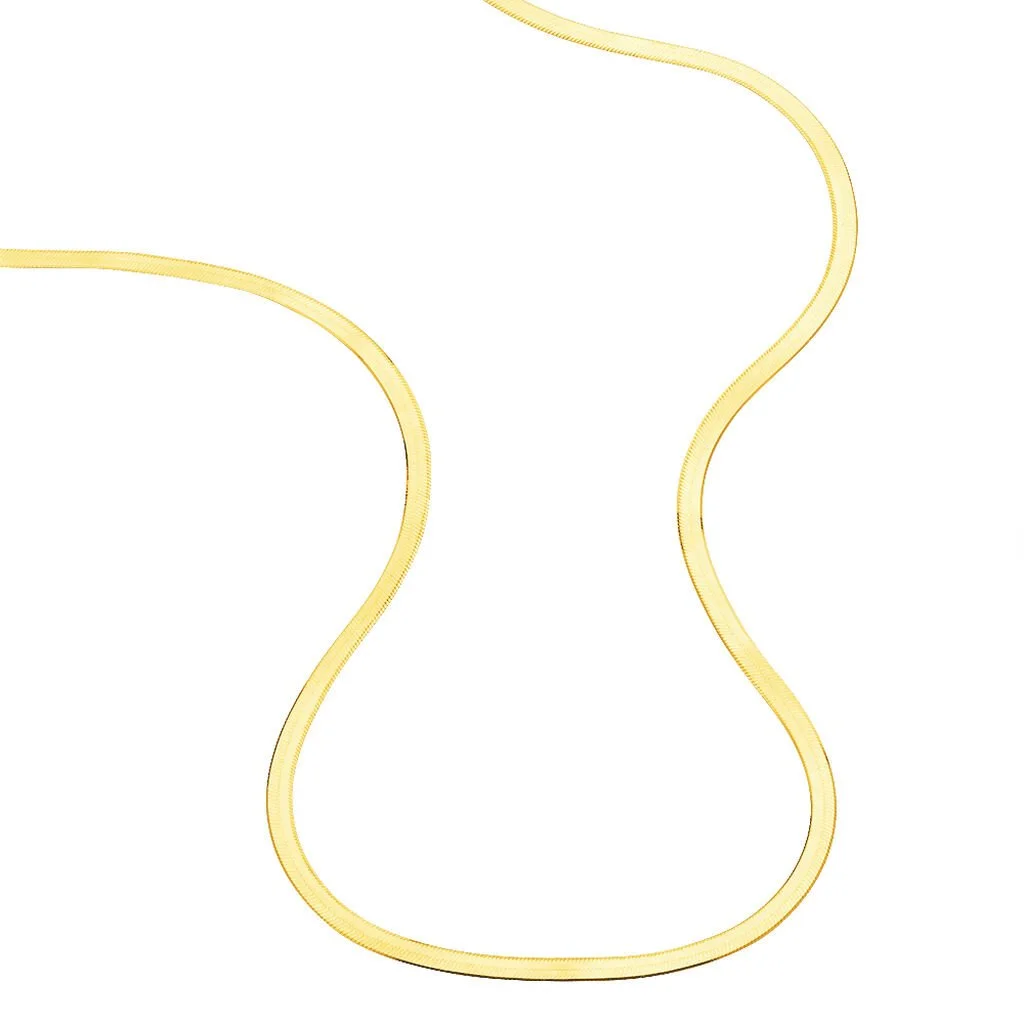 Histoire D'Or Collier Droit Lisse Or Jaune 5 Histoire D'Or Collier Droit Lisse Or Jaune – Image 3