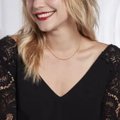 Histoire D'Or Chaîne Ovale Maille Marine Ovale Or Jaune -Boucles d'oreilles Bracelet Soldes B3CFJW0587 model0 2