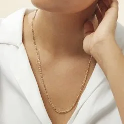 Histoire D'Or Chaîne Rhalidaae Maille Marine Plate Or Jaune 13 Histoire D'Or Chaîne Rhalidaae Maille Marine Plate Or Jaune -Boucles d'oreilles Bracelet Soldes B3CFJW0592 model1