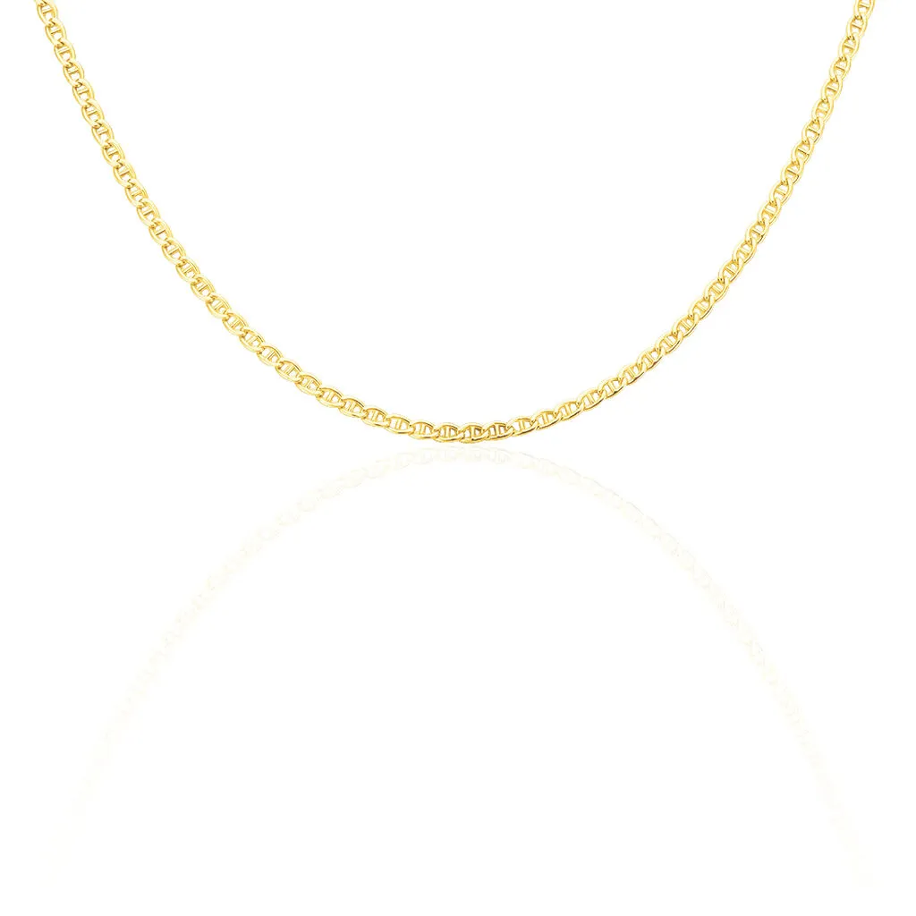 Histoire D'Or Chaîne Rhalidaae Maille Marine Plate Or Jaune 4 Histoire D'Or Chaîne Rhalidaae Maille Marine Plate Or Jaune – Image 2