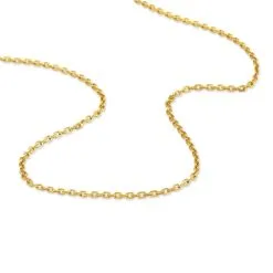 Histoire D'Or Chaîne Igoa Maille Forçat Diamantee Or Jaune -Boucles d'oreilles Bracelet Soldes B3CFJW0698 view2