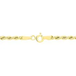 Histoire D'Or Collier Louveae Maille Corde Or Jaune -Boucles d'oreilles Bracelet Soldes B3CFJW0731 view3