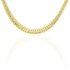 Histoire D'Or Collier Maille Americaine Chute Or Jaune -Boucles d'oreilles Bracelet Soldes B3CFJW0829 view1