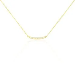 Histoire D'Or Collier Rhadamanthe Or Jaune Oxyde