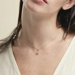 Histoire D'Or Collier Or Rose Clothilde Quartz -Boucles d'oreilles Bracelet Soldes B3CFRQS027 model0