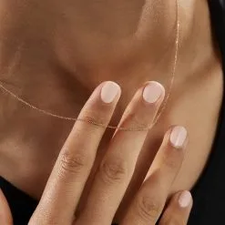 Histoire D'Or Chaîne Maille Forçat Diamantee Or Rose -Boucles d'oreilles Bracelet Soldes B3CFRW0338 model1 2