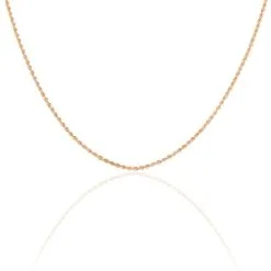 Histoire D'Or Collier Jerry Maille Corde Or Rose