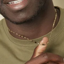 Histoire D'Or Collier Lorine Or Bicolore -Boucles d'oreilles Bracelet Soldes B3CH2W0022 model1 1