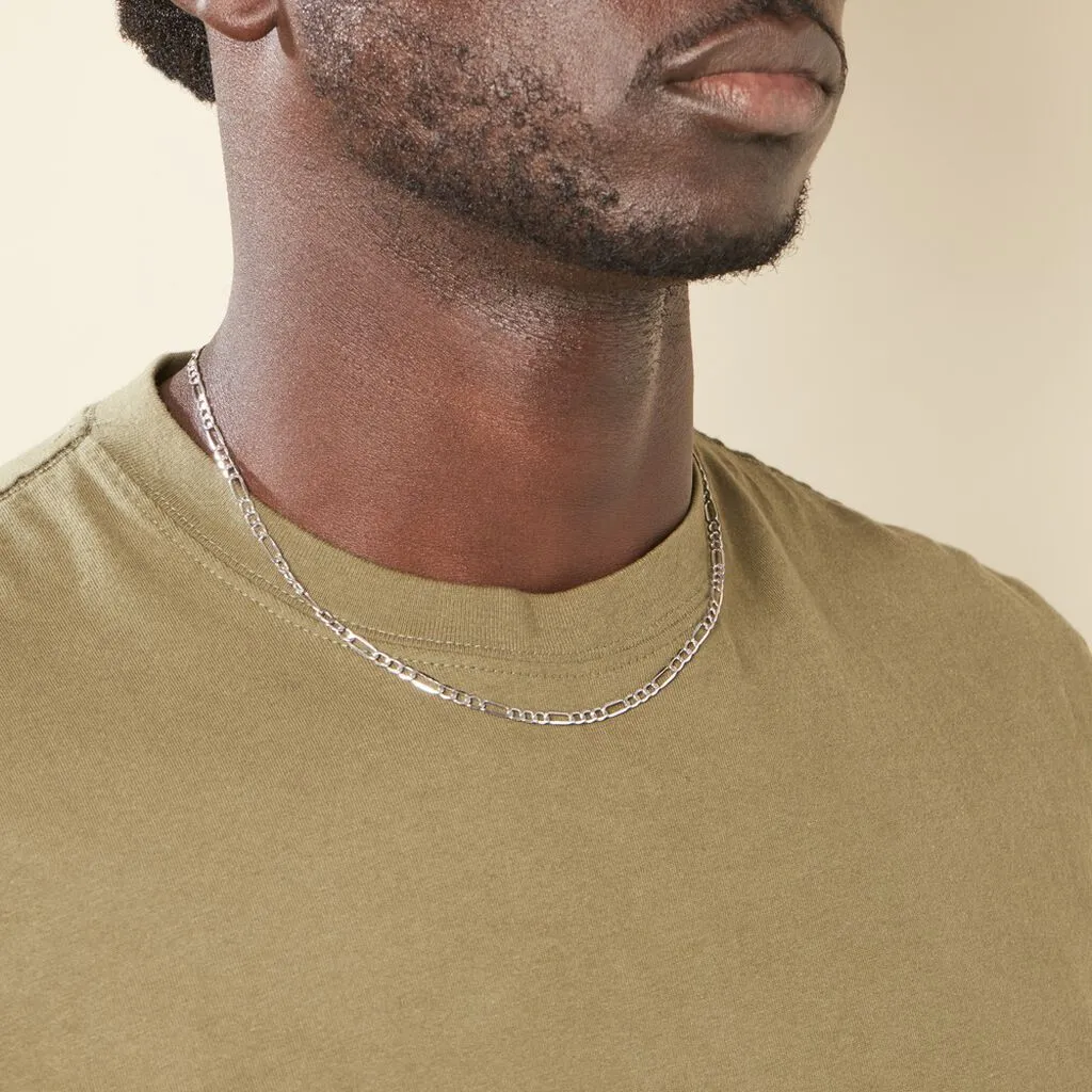 Histoire D'Or Chaîne Syrin Maille Alternée 1/3 Or Blanc 7 Histoire D'Or Chaîne Syrin Maille Alternée 1/3 Or Blanc – Image 5