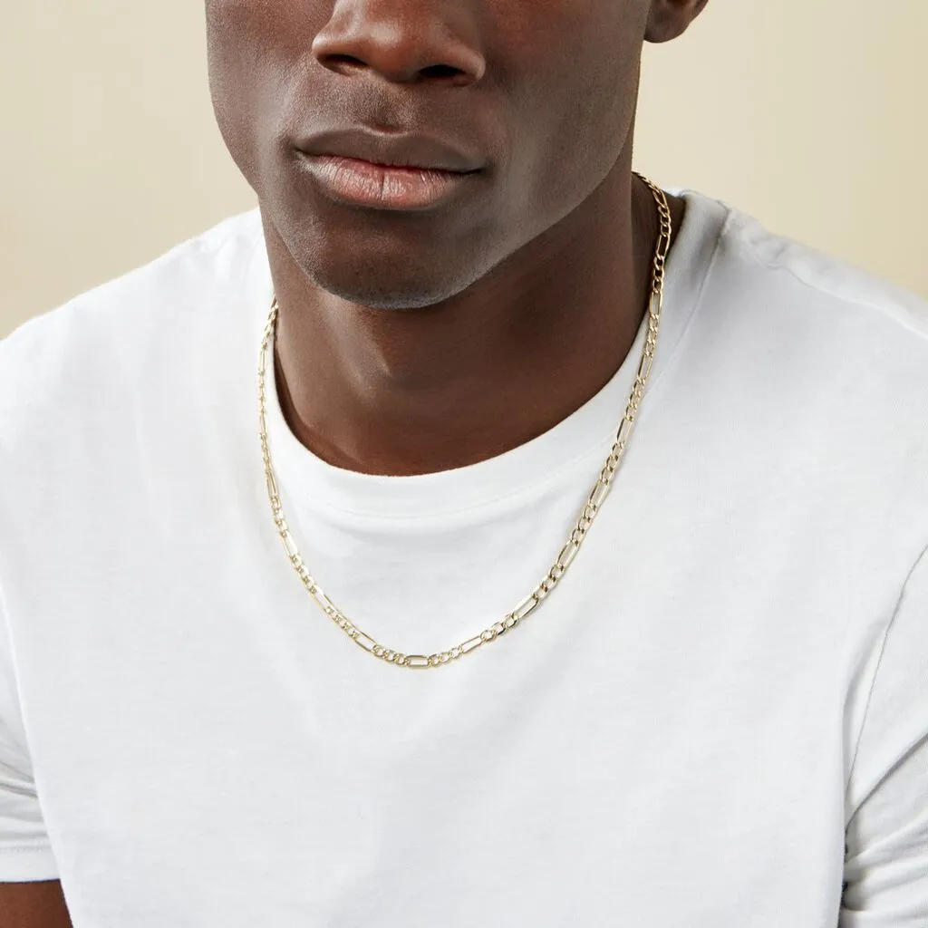 Histoire D'Or Chaîne Alliah Maille Alternée 1/3 Or Jaune 7 Histoire D'Or Chaîne Alliah Maille Alternée 1/3 Or Jaune – Image 5