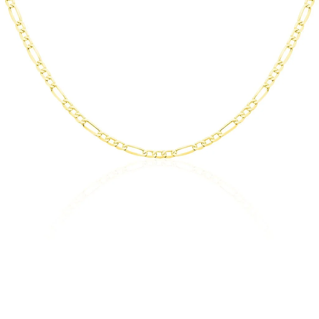Histoire D'Or Chaîne Alliah Maille Alternée 1/3 Or Jaune 4 Histoire D'Or Chaîne Alliah Maille Alternée 1/3 Or Jaune – Image 2