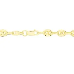Histoire D'Or Collier Maille Dami Maille Grain De Cafe Or Jaune -Boucles d'oreilles Bracelet Soldes B3CHJW0132 view3