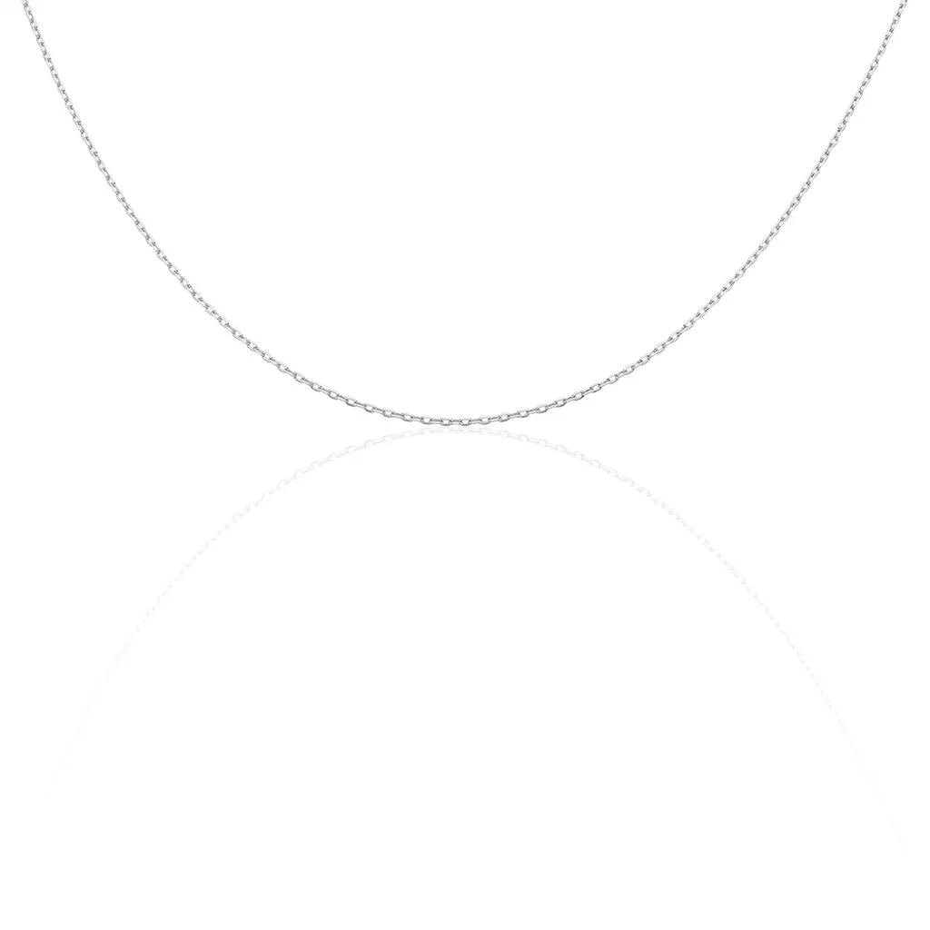 Histoire D'Or Chaîne Igoa Maille Forçat Diamantee Or Blanc 4 Histoire D'Or Chaîne Igoa Maille Forçat Diamantee Or Blanc – Image 2