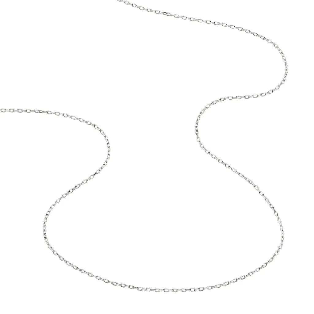 Histoire D'Or Chaîne Igoa Maille Forçat Diamantee Or Blanc 5 Histoire D'Or Chaîne Igoa Maille Forçat Diamantee Or Blanc – Image 3