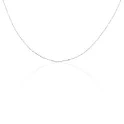 Histoire D'Or Chaîne Ilan Maille Forçat Ronde Or Blanc 8 Histoire D'Or Chaîne Ilan Maille Forçat Ronde Or Blanc -Boucles d'oreilles Bracelet Soldes B3CMBW0315 view1